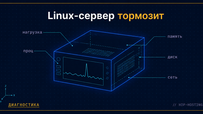 linux сервер тормозит